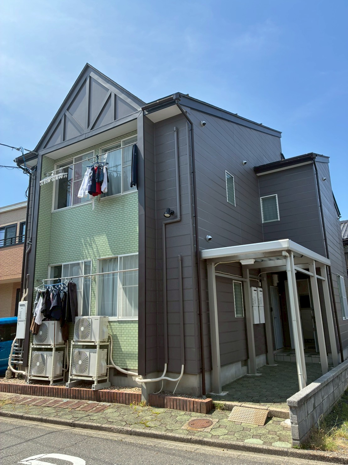 H産業（株）様　外壁塗装工事After写真1